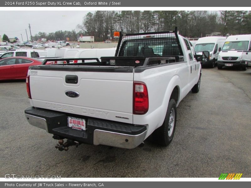 Oxford White / Steel 2014 Ford F250 Super Duty XL Crew Cab