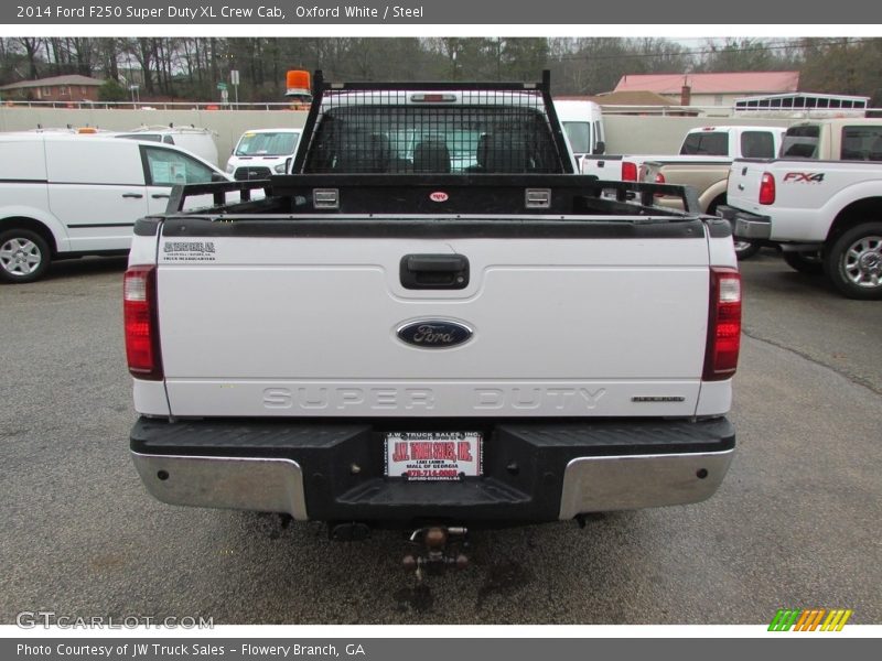 Oxford White / Steel 2014 Ford F250 Super Duty XL Crew Cab