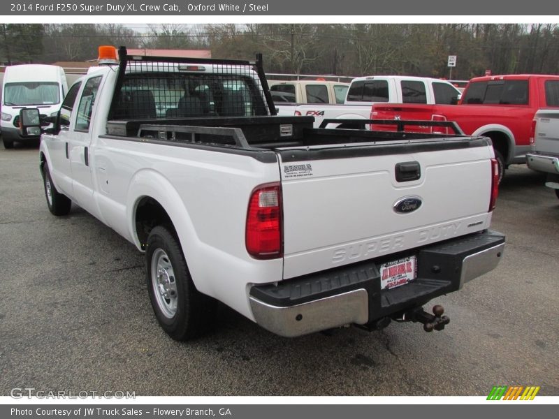 Oxford White / Steel 2014 Ford F250 Super Duty XL Crew Cab