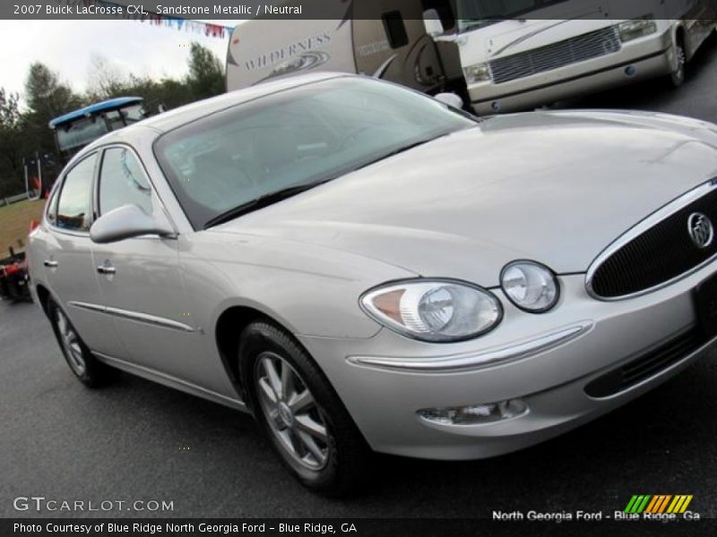 Sandstone Metallic / Neutral 2007 Buick LaCrosse CXL