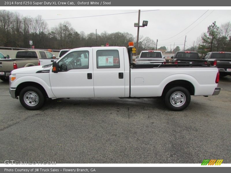 Oxford White / Steel 2014 Ford F250 Super Duty XL Crew Cab