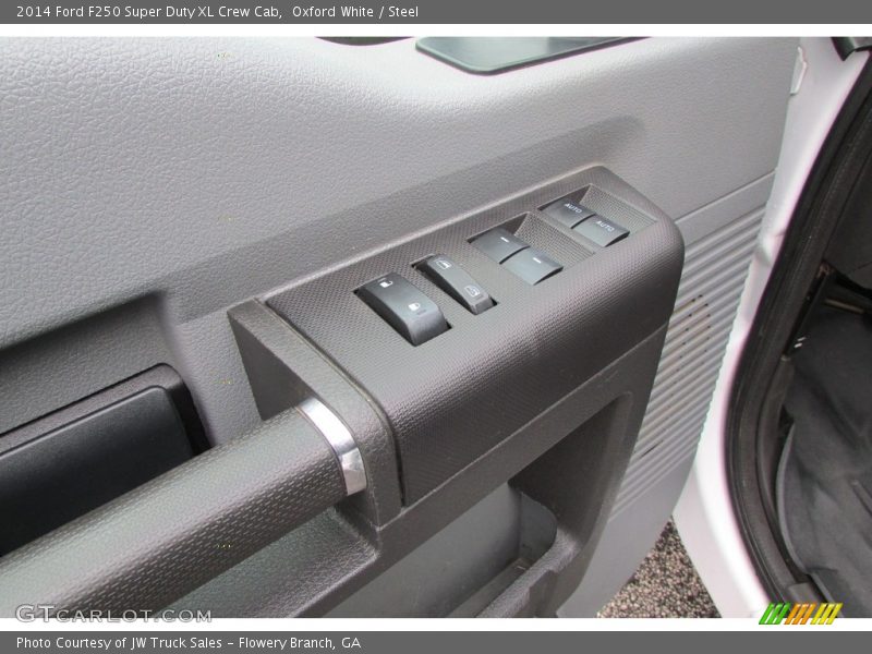 Oxford White / Steel 2014 Ford F250 Super Duty XL Crew Cab