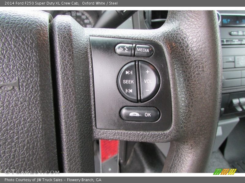 Oxford White / Steel 2014 Ford F250 Super Duty XL Crew Cab