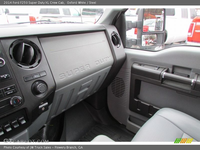 Oxford White / Steel 2014 Ford F250 Super Duty XL Crew Cab