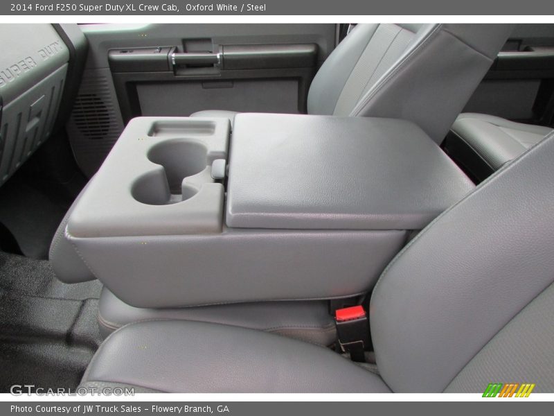 Oxford White / Steel 2014 Ford F250 Super Duty XL Crew Cab