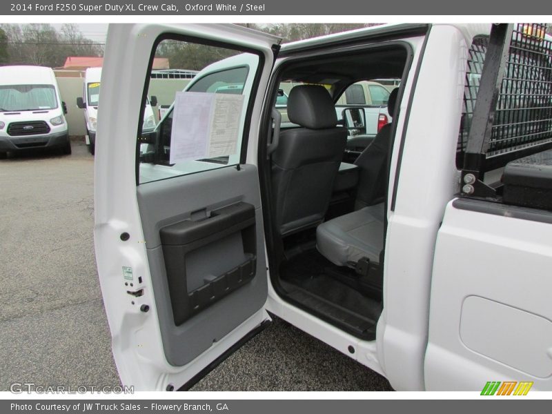 Oxford White / Steel 2014 Ford F250 Super Duty XL Crew Cab