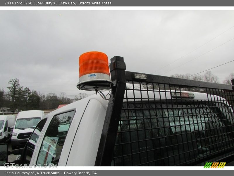 Oxford White / Steel 2014 Ford F250 Super Duty XL Crew Cab