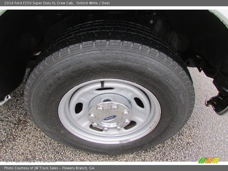 Oxford White / Steel 2014 Ford F250 Super Duty XL Crew Cab
