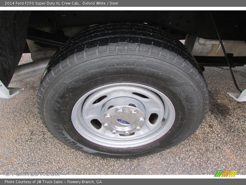 Oxford White / Steel 2014 Ford F250 Super Duty XL Crew Cab