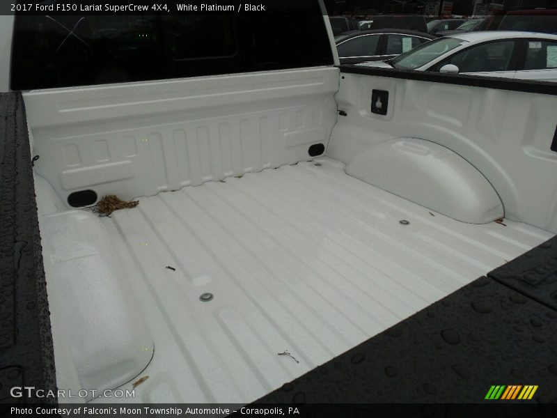 White Platinum / Black 2017 Ford F150 Lariat SuperCrew 4X4