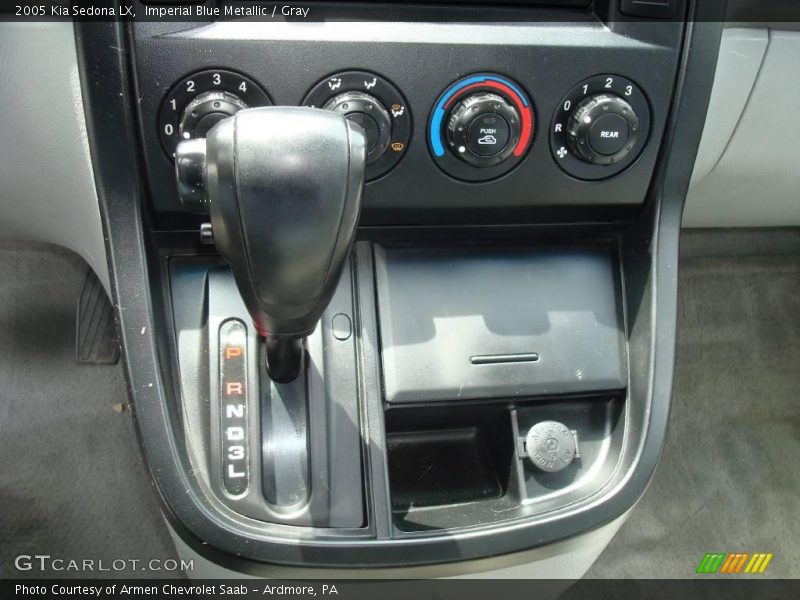 Imperial Blue Metallic / Gray 2005 Kia Sedona LX
