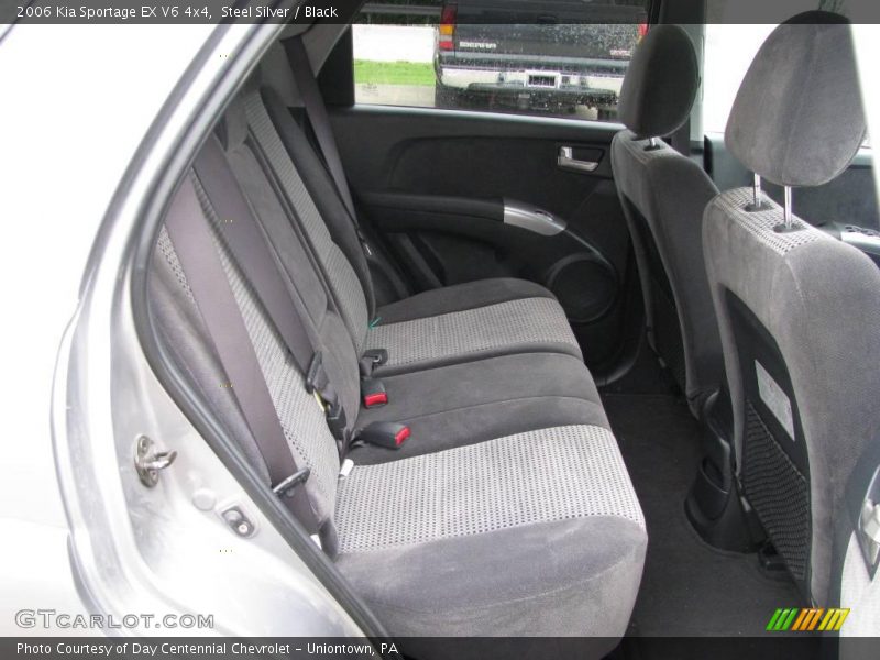 Steel Silver / Black 2006 Kia Sportage EX V6 4x4