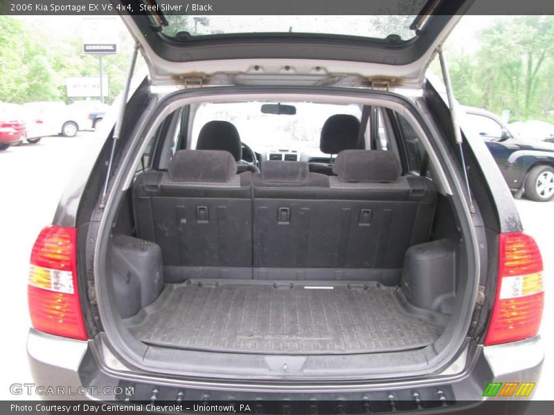 Steel Silver / Black 2006 Kia Sportage EX V6 4x4