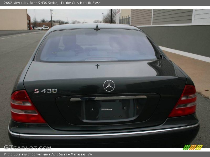 Tectite Grey Metallic / Ash 2002 Mercedes-Benz S 430 Sedan
