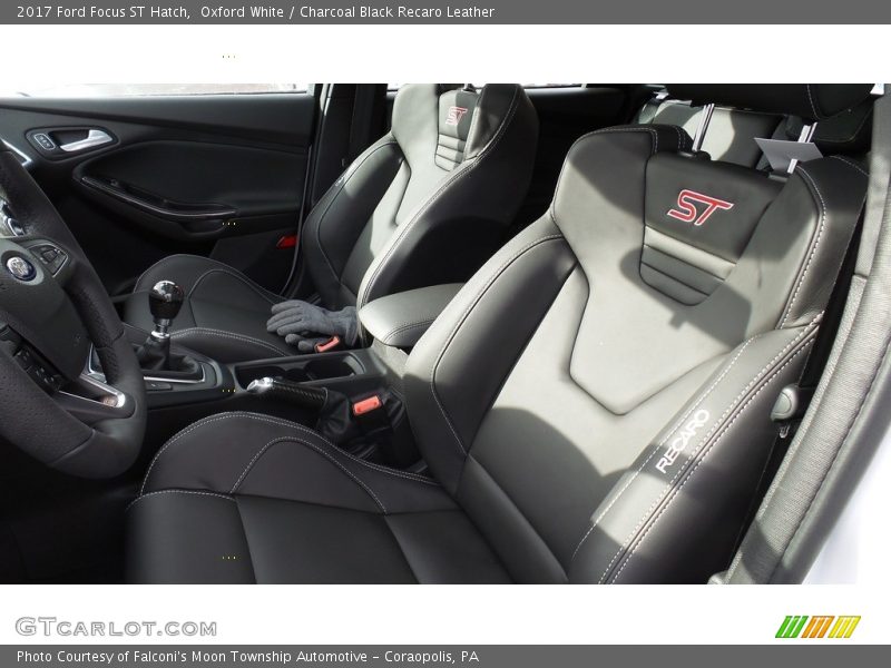 Front Seat of 2017 Focus ST Hatch