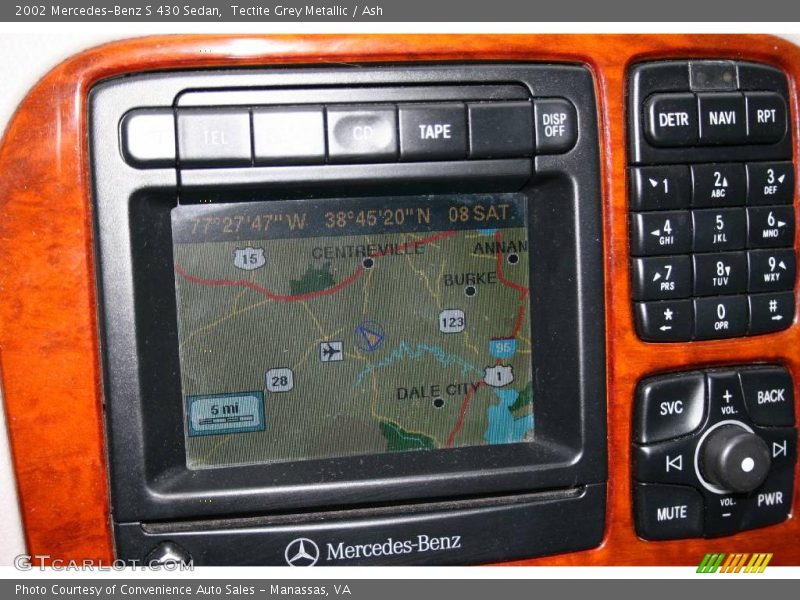 Tectite Grey Metallic / Ash 2002 Mercedes-Benz S 430 Sedan