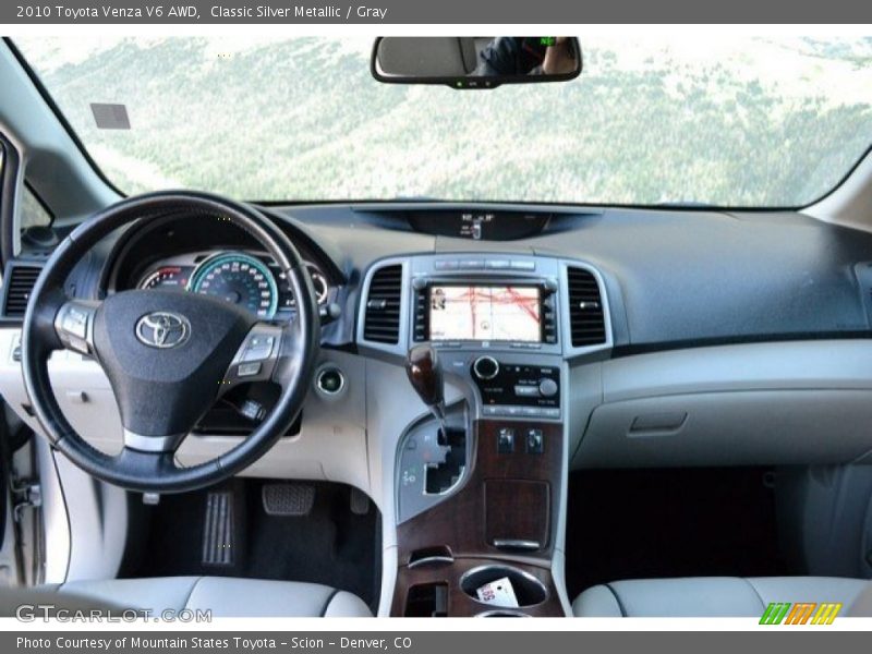 Classic Silver Metallic / Gray 2010 Toyota Venza V6 AWD