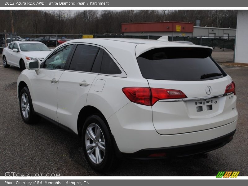 White Diamond Pearl / Parchment 2013 Acura RDX AWD