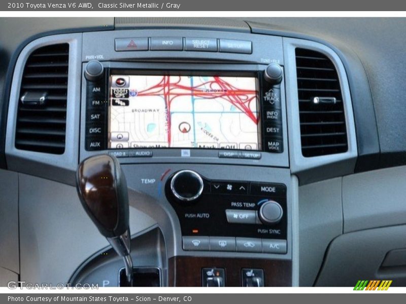 Classic Silver Metallic / Gray 2010 Toyota Venza V6 AWD