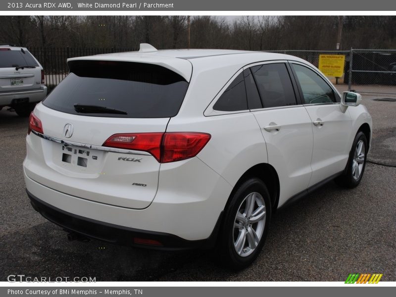White Diamond Pearl / Parchment 2013 Acura RDX AWD