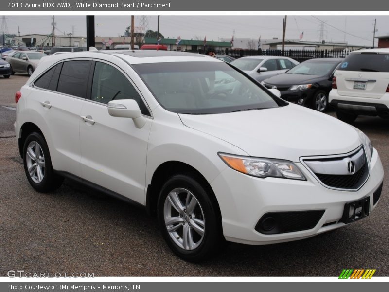 White Diamond Pearl / Parchment 2013 Acura RDX AWD