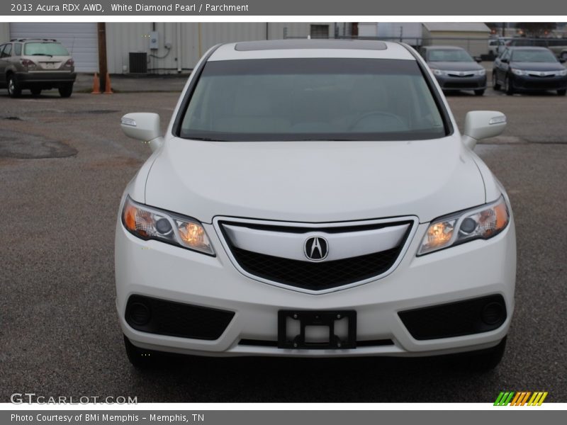 White Diamond Pearl / Parchment 2013 Acura RDX AWD