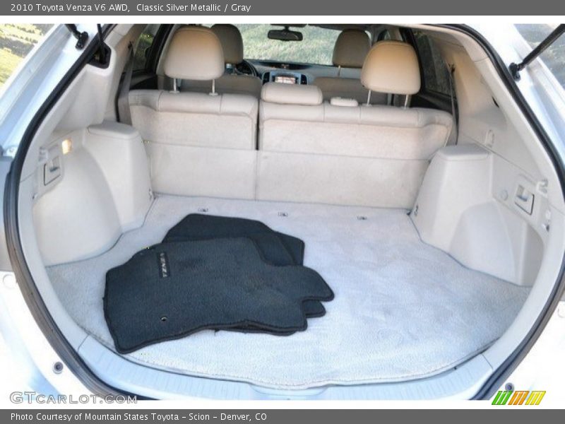 Classic Silver Metallic / Gray 2010 Toyota Venza V6 AWD