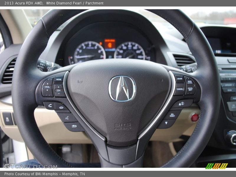 White Diamond Pearl / Parchment 2013 Acura RDX AWD