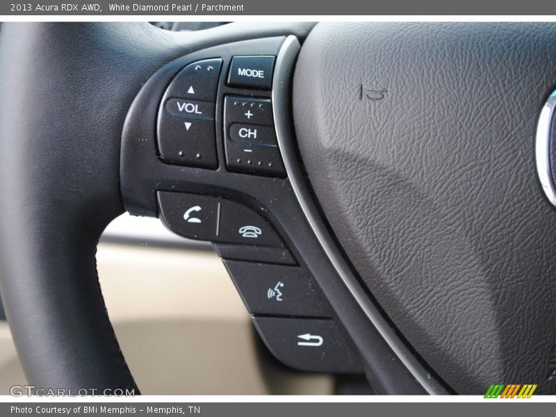 White Diamond Pearl / Parchment 2013 Acura RDX AWD