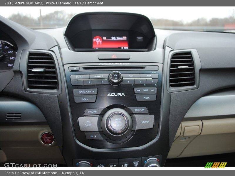 White Diamond Pearl / Parchment 2013 Acura RDX AWD
