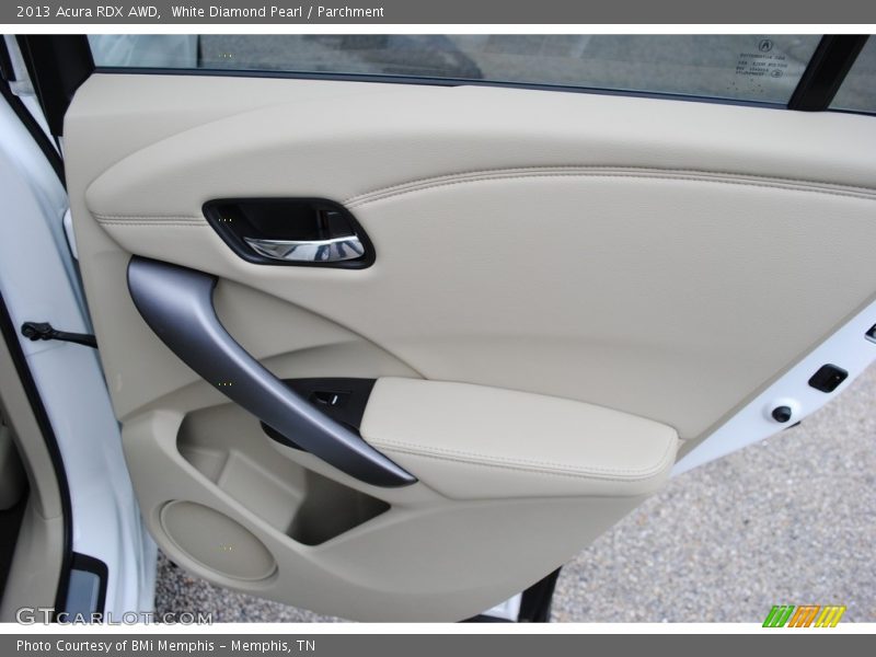 White Diamond Pearl / Parchment 2013 Acura RDX AWD
