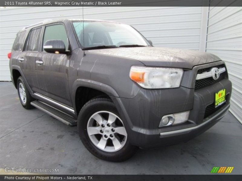Magnetic Gray Metallic / Black Leather 2011 Toyota 4Runner SR5