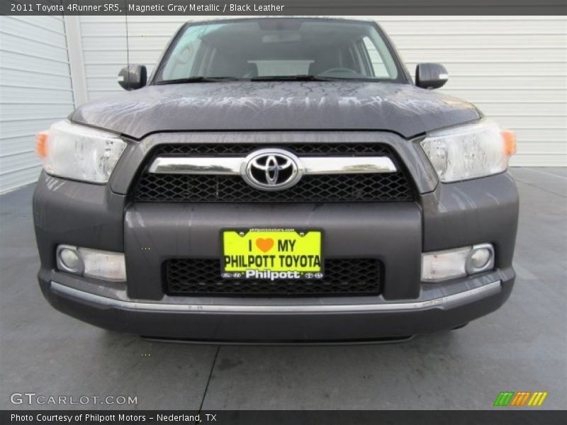 Magnetic Gray Metallic / Black Leather 2011 Toyota 4Runner SR5