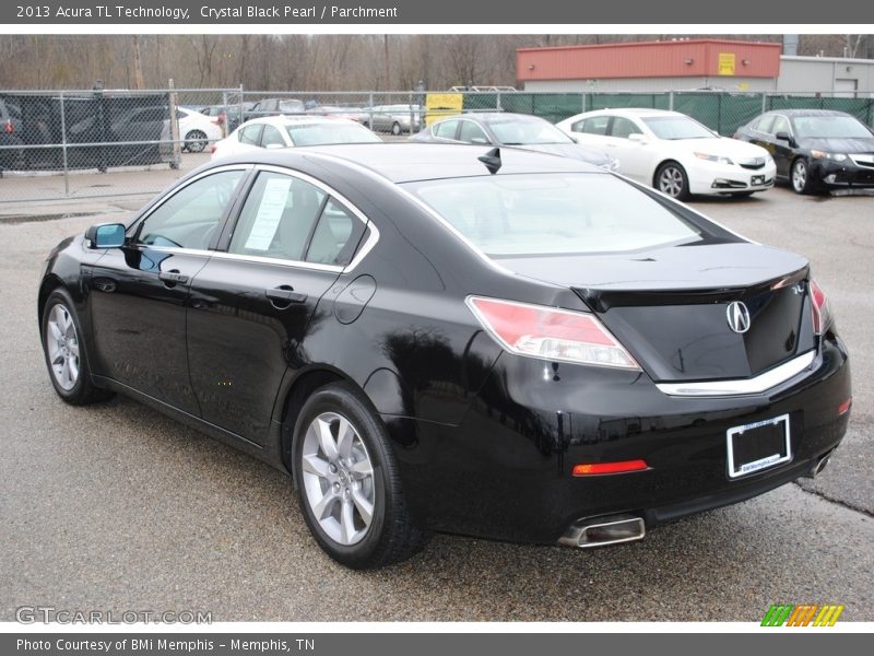Crystal Black Pearl / Parchment 2013 Acura TL Technology