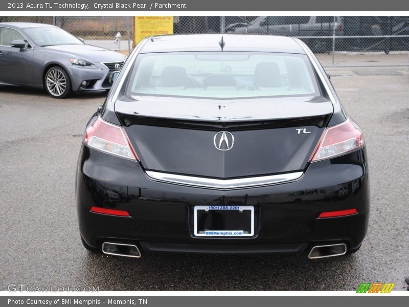 Crystal Black Pearl / Parchment 2013 Acura TL Technology