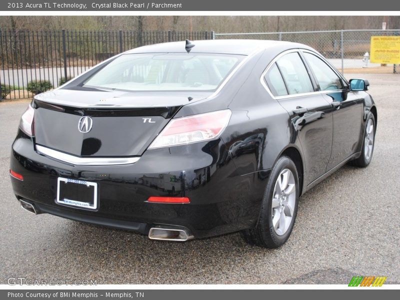 Crystal Black Pearl / Parchment 2013 Acura TL Technology