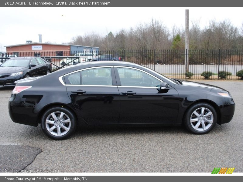 Crystal Black Pearl / Parchment 2013 Acura TL Technology