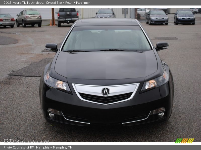 Crystal Black Pearl / Parchment 2013 Acura TL Technology