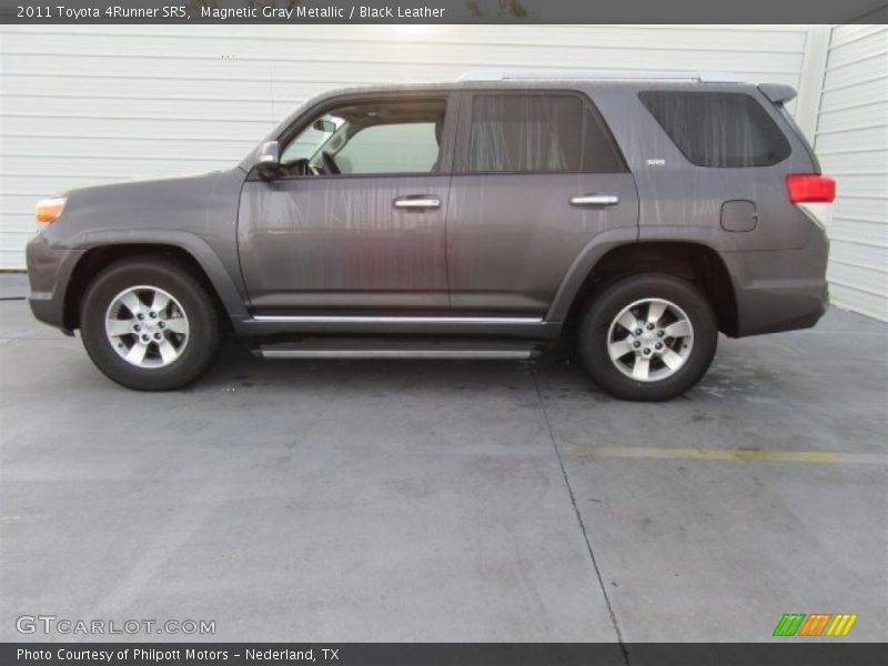 Magnetic Gray Metallic / Black Leather 2011 Toyota 4Runner SR5