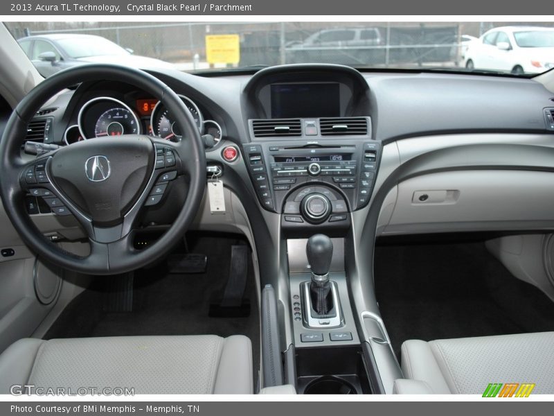 Crystal Black Pearl / Parchment 2013 Acura TL Technology