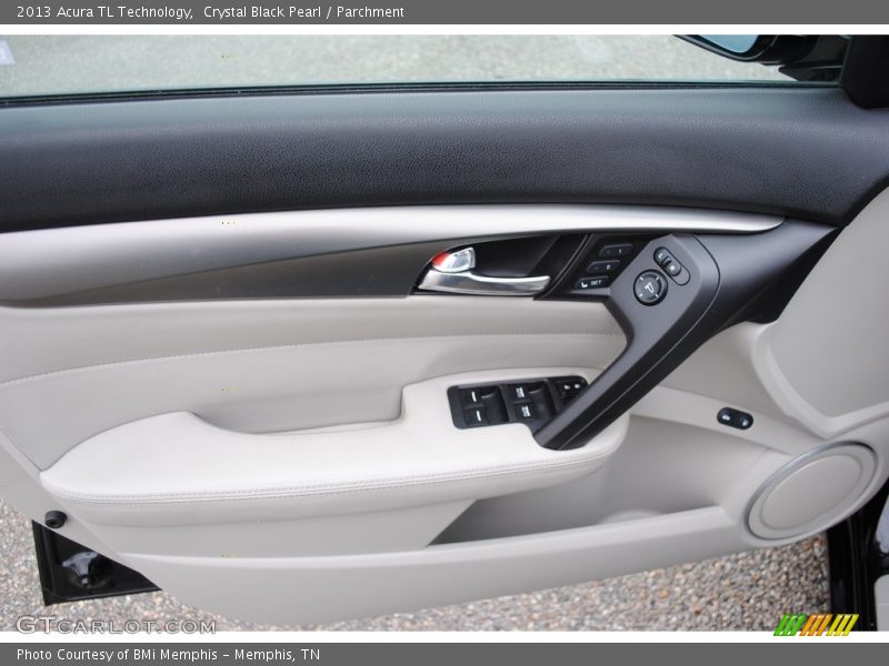 Crystal Black Pearl / Parchment 2013 Acura TL Technology