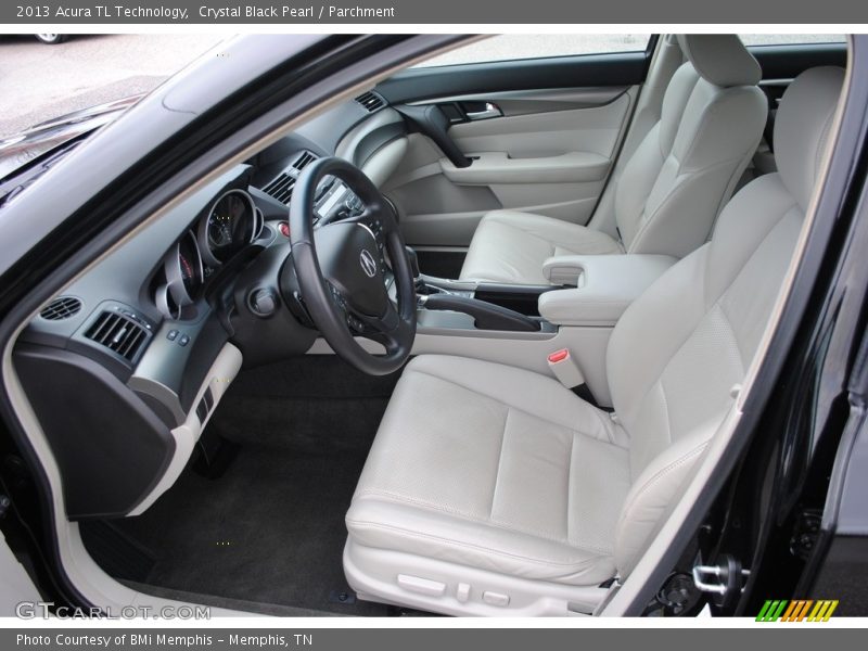 Crystal Black Pearl / Parchment 2013 Acura TL Technology