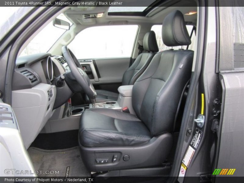 Magnetic Gray Metallic / Black Leather 2011 Toyota 4Runner SR5