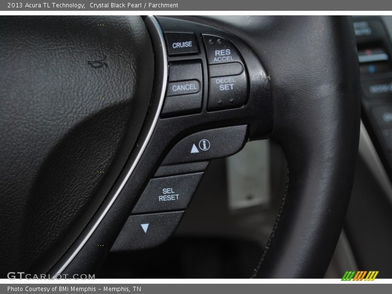 Crystal Black Pearl / Parchment 2013 Acura TL Technology
