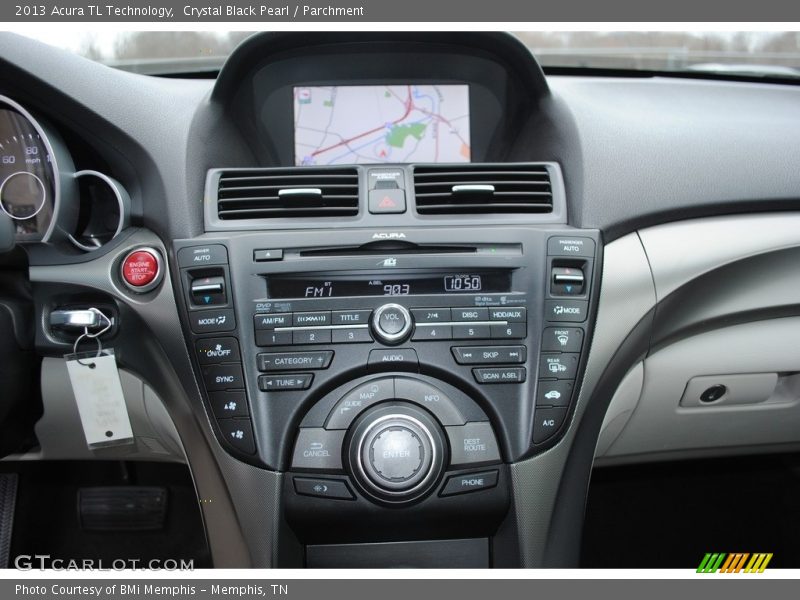 Crystal Black Pearl / Parchment 2013 Acura TL Technology
