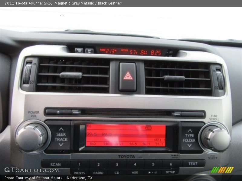 Magnetic Gray Metallic / Black Leather 2011 Toyota 4Runner SR5
