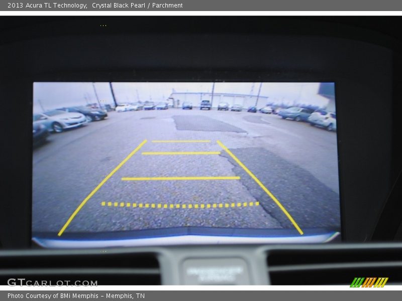 Crystal Black Pearl / Parchment 2013 Acura TL Technology