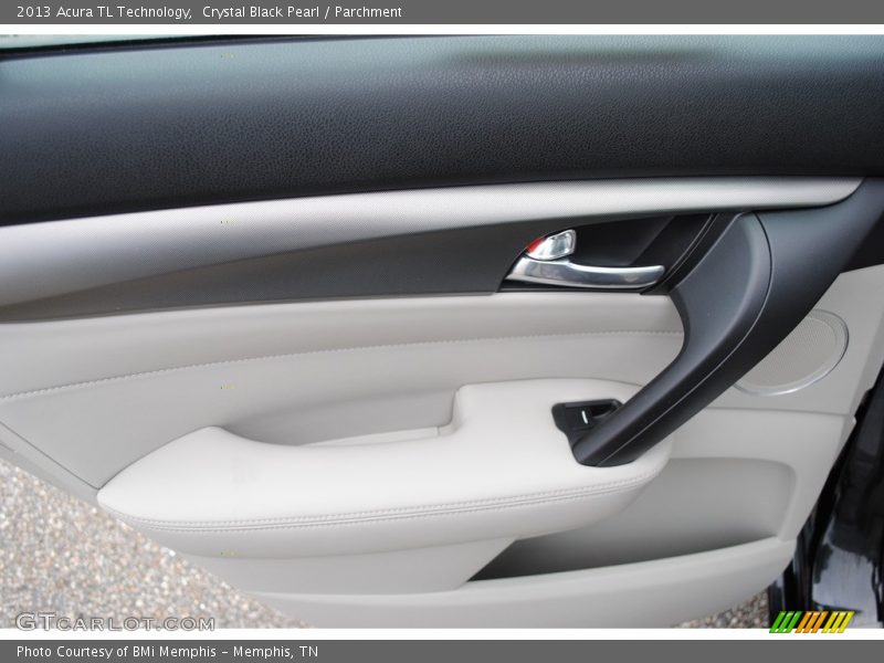 Crystal Black Pearl / Parchment 2013 Acura TL Technology