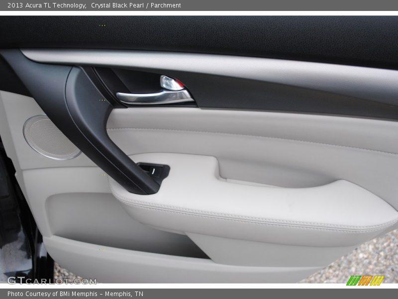 Crystal Black Pearl / Parchment 2013 Acura TL Technology
