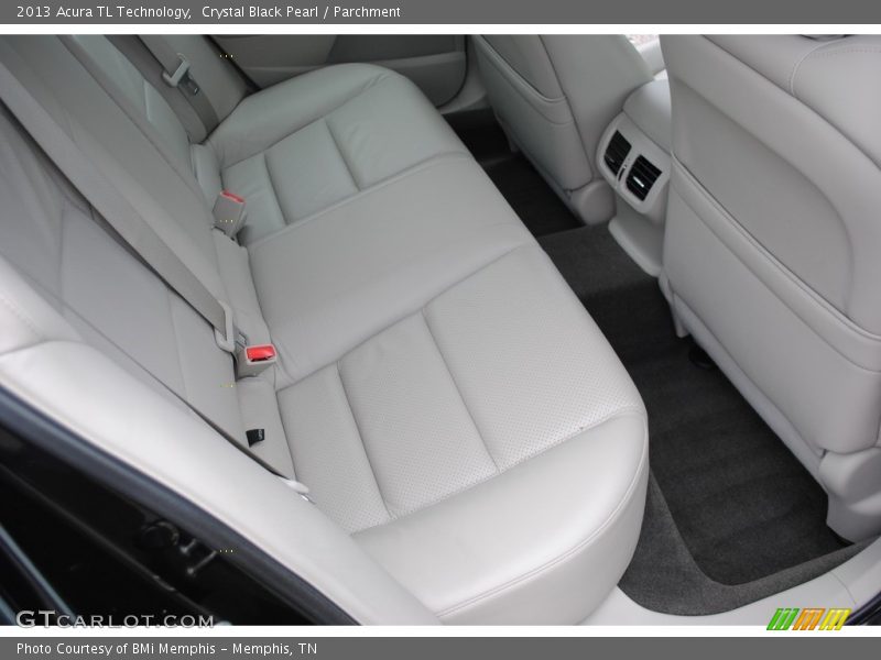 Crystal Black Pearl / Parchment 2013 Acura TL Technology